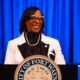 Fort Wayne Mayor Sharon Tucker testifying