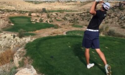 Golfers playing at Redlands Mesa Golf Course