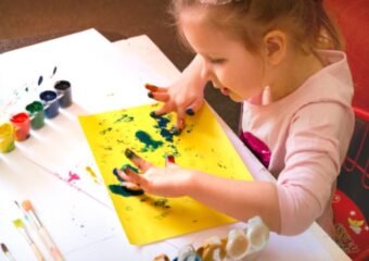 Grand Junction art workshop kids painting