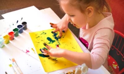 Grand Junction art workshop kids painting