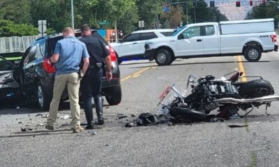 Grand Junction police accident scene