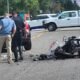 Grand Junction police accident scene