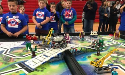 Lego robotics team competition
