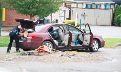 Wells County police chase arrest