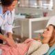 postpartum recovery therapy session hospital