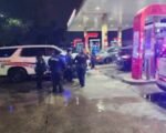 A gas station meetup turns violent