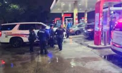 A gas station meetup turns violent