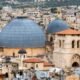 Church of the Holy Sepulchre Jerusalem aerial view