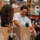 D51 volunteering Food Bank Rockies