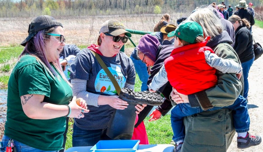 Earth Day festival Eagle Marsh Fort Wayne Indiana 2025