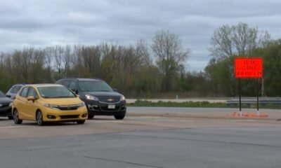 Fort Wayne Parnell Avenue road work traffic restriction April 2025 North Side Park