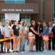 GJHS gym ribbon cutting