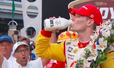 Indy 500 milk presentation 2025,