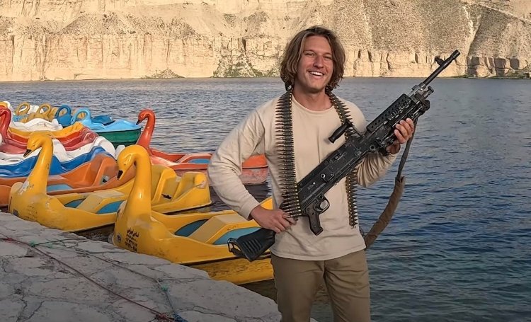 Mykhailo Polyakov YouTuber, Andaman Islands map