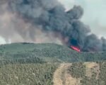 Parachute Colorado brush fire April 2025,