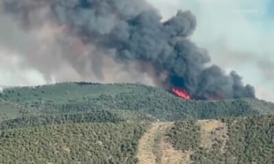 Parachute Colorado brush fire April 2025,