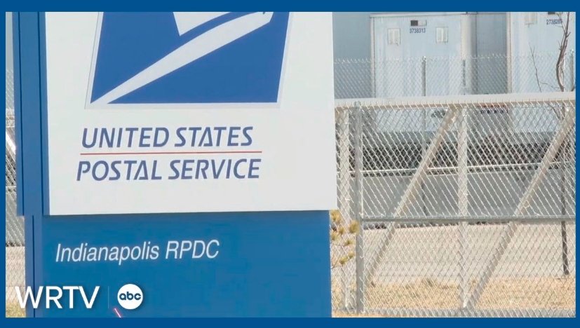 USPS Regional Processing Center mail delays investigation Indiana