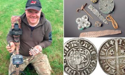 Viking treasure haul discovery metal detectorists Herefordshire