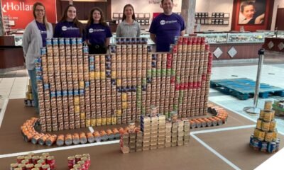 canstruction fort wayne glenbrook square mall 2025