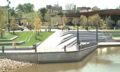 flooded Promenade Park Fort Wayne