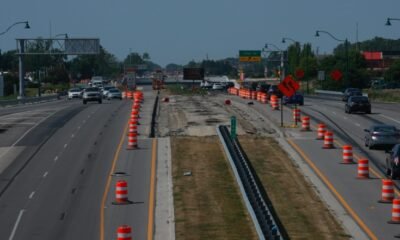 roadwork closure Indiana April 2025