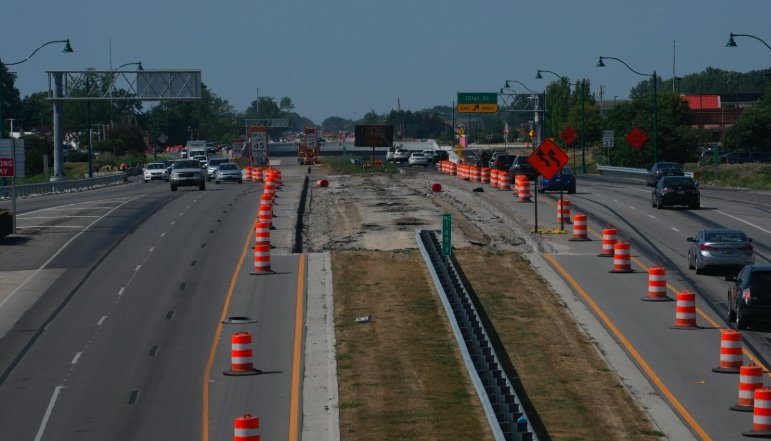 roadwork closure Indiana April 2025
