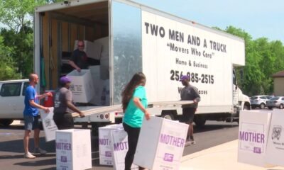 two men and a truck movers for moms donation box st joseph missions