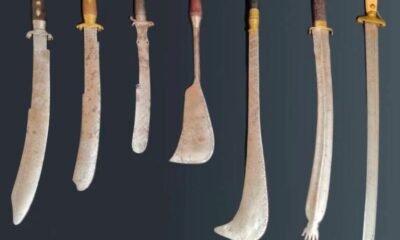 Dahomey swords West Africa metallurgy neutron tomography Mino warriors Benin
