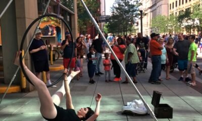 Fort Wayne BuskerFest, street performers,