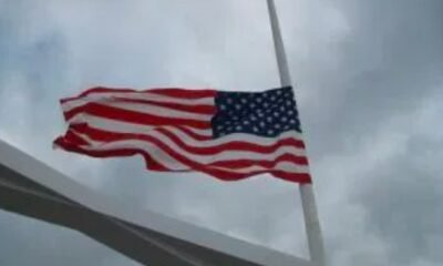 Indiana flags half-staff 2025 Peace Officers Memorial Day Governor Mike Braun
