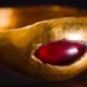 Jerusalem archaeology gold ring garnet gemstone City of David ancient jewelry