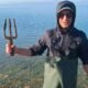 Lake Iznik trident Roman artifact Turkey Poseidon spear
