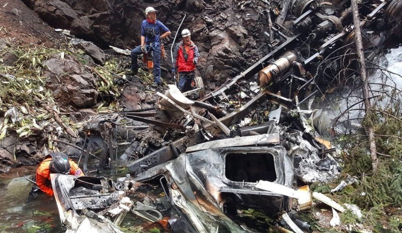 Rifle Creek body recovery emergency response