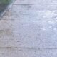 crumbling sidewalk slabs in Fort Wayne Indiana