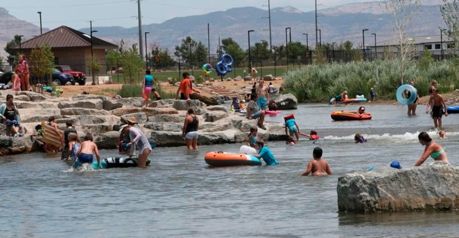 Grand Junction river rescue, Los Colonias Park,