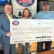 Jersey Mike's Fort Wayne Catholic Charities donation check presentation