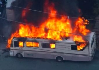 Montrose RV explosion June 2025 County Lodge aftermath scene safety police