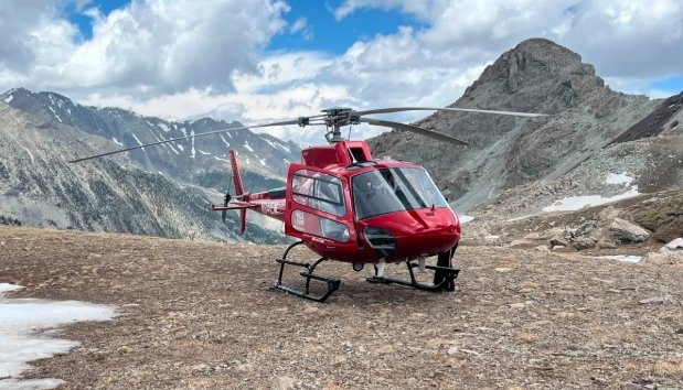 alpine rescue helicopter stevens gulch colorado hiker lost