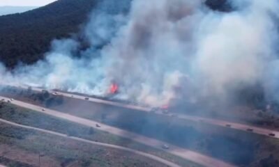 colorado interstate 70 eagle county fire closure 2025