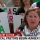 fort wayne pastors gaza hunger strike protest 2025