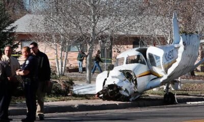 montrose colorado airport plane crash eyewitness 2025