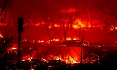 wildfire smoke Colorado Redvale fire
