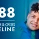 988 mental health hotline Colorado Rockies lounge YouTube music awareness campaign