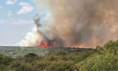 Black Canyon South Rim wildfire smoke Colorado
