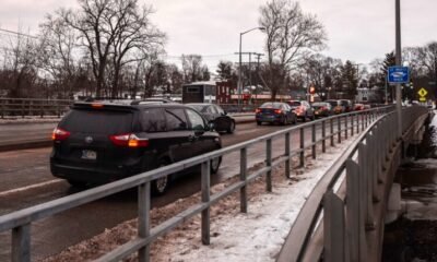 Bluffton Road bridge construction Fort Wayne traffic