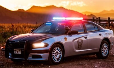 Colorado State Patrol car Highway 6 & 50