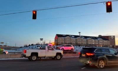 Fort Wayne West Jefferson Boulevard traffic light
