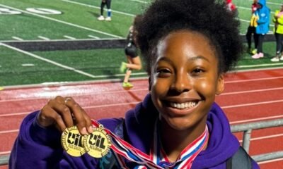Fort Wayne middle school track and field athlete Genesis Anderson