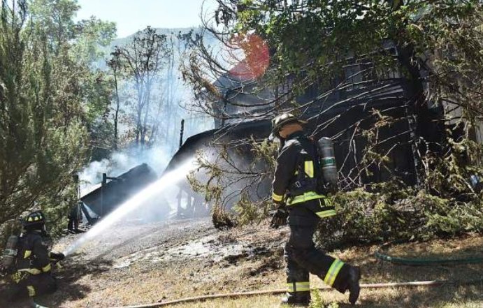 Glenwood Springs house fire firefighters