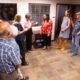 Residents sit-in protest outside Congressman Jeff Hurd office